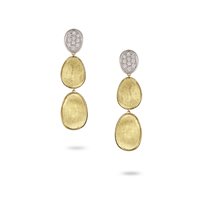 Pendientes Marco Bicego Mujer Lunaria in Oro amarillo Diamante OB1465-B